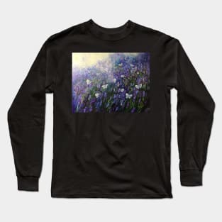 Butterflies on Lavender Long Sleeve T-Shirt